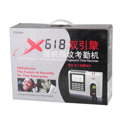 中控科技（ZKSoftware）X618指纹考勤机