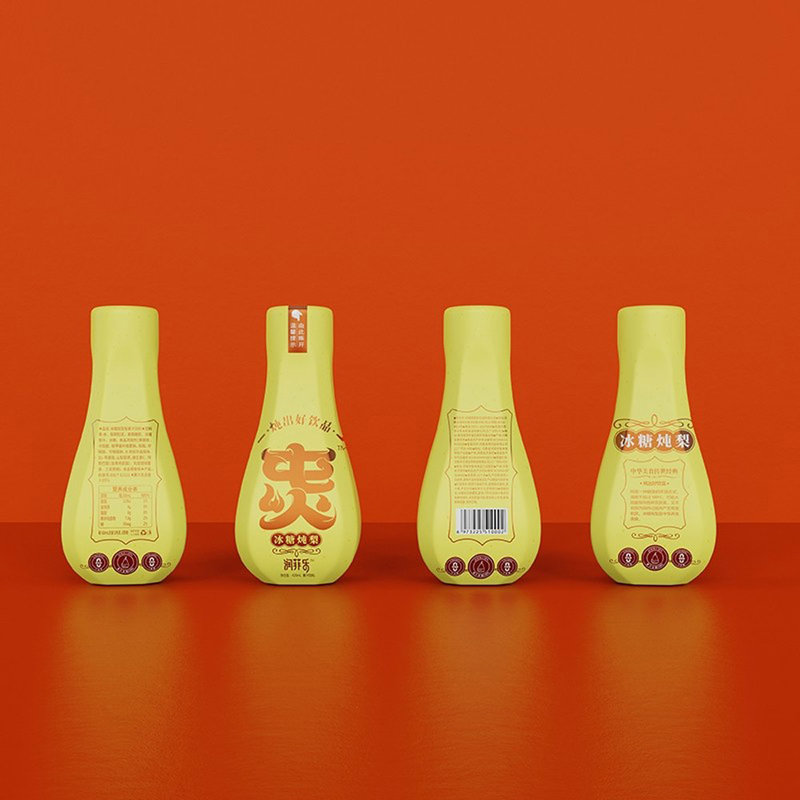 润菲乐冰糖炖雪梨420ml*12瓶低热量无蔗糖滋润果汁味