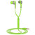 爱谱王（∧pking）IP-MB375全兼容入耳式线控手机耳机（绿色）第3张高清大图