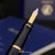 威迪文（waterman）新权威豪华丽雅23K镀金钢笔 高端商务办公墨水笔 礼品笔(黑丽银钢)第5张高清大图