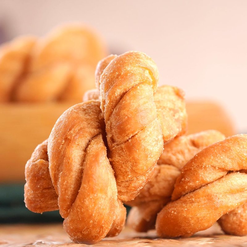 陈昌银重庆磁器口手工陈麻花原味500gx2袋重庆特产手工制作入口化渣