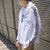 Adidas阿迪达斯外套男装 新款运动服透气休闲连帽梭织夹克开衫GQ0602(白色 L)第6张高清大图
