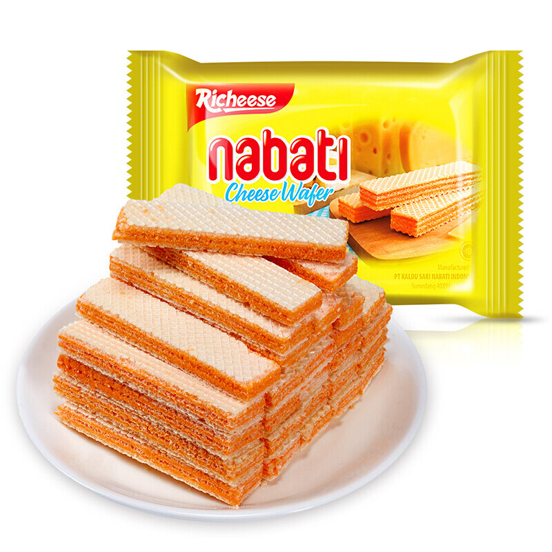 丽芝士饼干套装奶酪味348g国美超市甄选