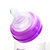 Wyeth 惠氏宽口径PP奶瓶 母乳仿真防胀气+WL50宽口径十字孔2支装通用奶嘴(WL38紫色 220ml)第4张高清大图