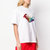 FENDI女士全棉刺绣徽标T恤 FS7011-A5HU-F0ZNMS码白色 时尚百搭第9张高清大图