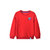 力禾泰迪熊LDTB21U02 儿童圆领卫衣110cm红 斜纹绒辑边卫衣 潮酷时尚第4张高清大图