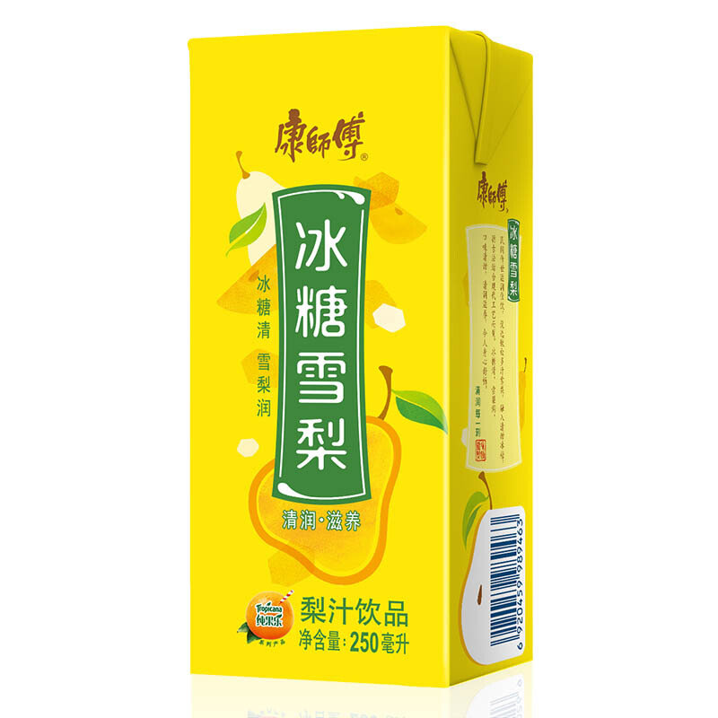康师傅冰糖雪梨250ml24国美超市甄选