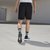 adidas阿迪达斯男装夏季干爽运动健身短裤DU1577(黑色 XL)第4张高清大图