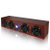 第 一眼 X11 多媒体音箱 台式机笔记本电脑USB桌面低音炮木质音响(红木纹)第4张高清大图