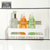 双庆塑料吸盘置物架厨房卫生间收纳架(5048PA5012)第2张高清大图
