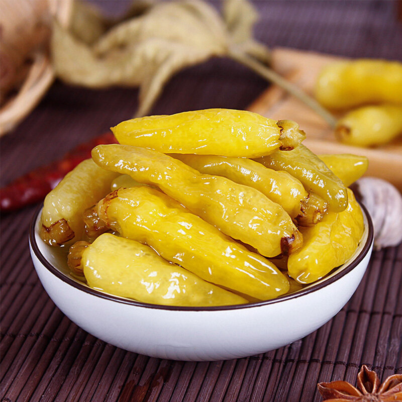 坛坛乡泡椒精制小米椒275g小米辣泡椒凤爪原料湖南特产 鲜香脆辣 色泽