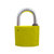 苏识 40mm梅花塑钢锁（计价单位：把）颜色：黄色(黄色 默认)第5张高清大图