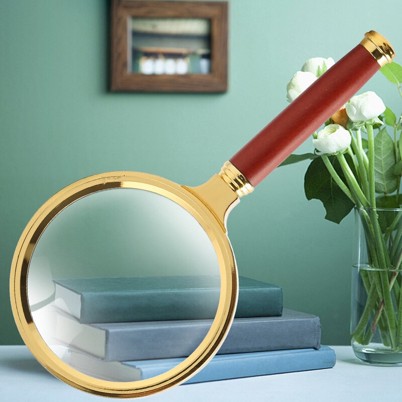 加加林光学手持放大镜ja86口径80mm10倍清晰放大