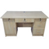 汉威思家具 现代简约办公桌HB-1816电脑桌1.4米胶板办公桌(默认 默认)