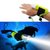 浮潜手电筒T6L2超亮抓鱼手腕手臂LED防水潜水手电水下照明灯(手腕带)第5张高清大图