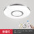 金幻 LED吸顶灯客厅灯卧室灯长方形灯具套餐个性创意简约现代(三室两厅套餐B)第5张高清大图