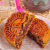 老周 广式蛋黄草莓味月饼 80克第5张高清大图