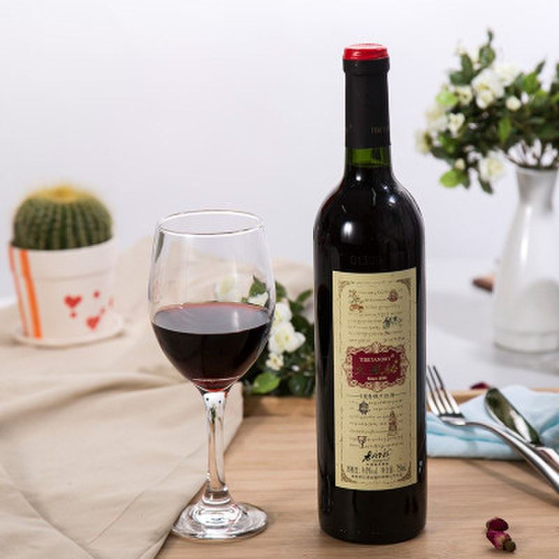 香格里拉9度大藏秘青稞干红葡萄酒750ml/瓶