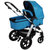帛琦（ Pouch ）高景观婴儿推车 可平躺婴儿车 轻便宝宝推车 P68(蓝色 至尊版)第4张高清大图