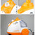 超人大功率烫衣服挂烫机家用蒸汽手持挂立式电熨斗熨烫机SY935(橙+白 热销)第5张高清大图