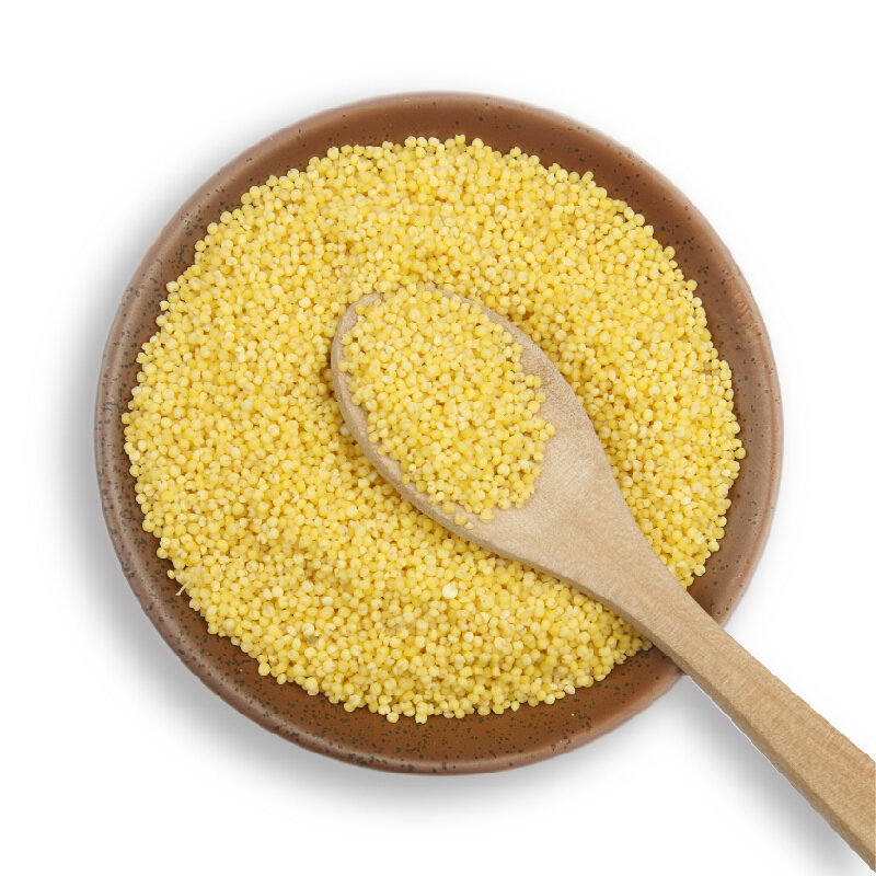 万谷食美黄小米五谷杂粮黄金苗小米月子米1kg色泽黄亮颗粒饱满
