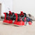 男童鞋春季新款飞织透气儿童运动鞋中大童休闲鞋防滑耐磨(33 黑红)第9张高清大图