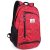 奥王 时尚双肩包 韩版潮学院风旅行背包男女中学生书包电脑包(红色)第2张高清大图