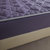亲肤磨毛床笠单件纯棉加厚夹棉床罩床套防滑固定床垫保护套(莫奈紫)第4张高清大图