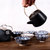 （两个装）日式陶瓷功夫茶具小茶杯单杯仿古青花瓷斗笠杯个人品茗杯主人杯(万福    口径8.5cm 高3.5)第2张高清大图