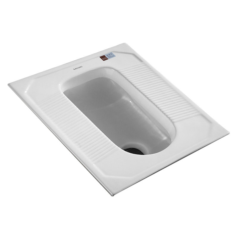 凯鹰陶瓷蹲便器蹲厕蹲坑不带弯管后进前出ky8711