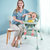 ALCOCO宝宝餐椅儿童餐椅宝宝吃饭便携式座椅绿色高款BSK80302 量身打造 多方位守护第2张高清大图
