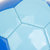 迪士尼(Disney)儿童足球米奇公主米妮可爱形象3号PVC车缝耐磨足球送气针DAB20242(天蓝色)第5张高清大图