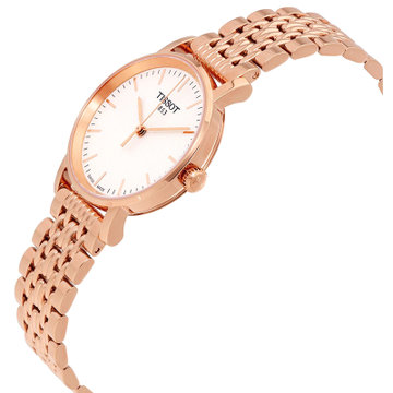天梭(TISSOT)手表 新款 魅时系列 经典超薄石英商务风女士手表 天梭 女士手表(T109.210.33.031.00)