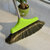 创简坊（CJIANFF）软毛扫把扫帚不锈钢杆大号扫地笤帚簸箕塑料单个扫把(绿色扫把簸箕3件套)第5张高清大图