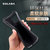 斑马龙 苹果12手机壳iPhone12pro车载磁吸商务皮纹软壳12ProMax防摔全包保护套(黑色 苹果12Mini 5.4寸)第3张高清大图