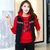 莉菲姿 秋冬新款韩版套装女休闲卫衣套装女卫衣三件套套装加绒加厚女(红色 XL)第5张高清大图