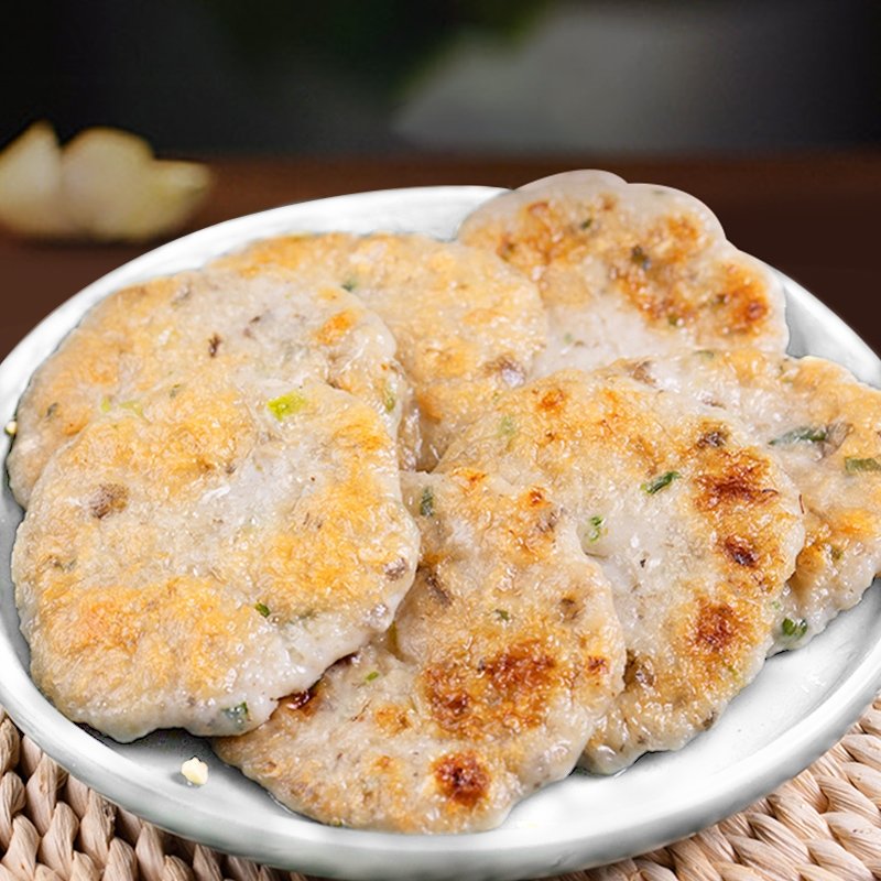 顺德均安鲮鱼饼低脂正宗手工鱼饼广东特产潮汕鱼丸鱼糕非温州特产约