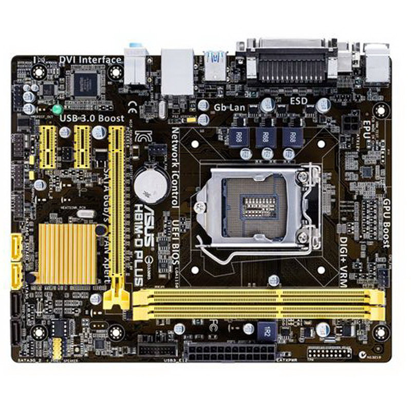 华硕(asus) h81m-d plus 主板(intel h81/lga 1150)
