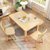 北欧全实木餐桌椅组合简约抽屉收纳饭桌小户型欧式长方形餐桌家用第2张高清大图