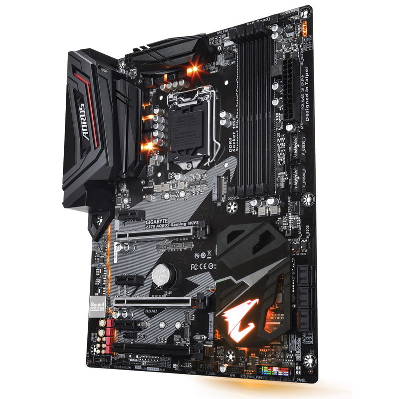 技嘉(gigabyte)z370 aorus gaming wifi 主板 (intel z370/lga 1151)