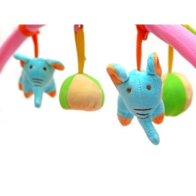 智乐美（Jolami）XYB10多功能婴儿健身架婴儿游戏垫（天鹅绒游乐园）