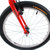 跑狼BMX花式街车小轮车表演自行车极限车DS909(雄鹰红色)第5张高清大图