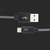 雨花泽 Micro USB金属头渔网数据线 连接线 适于三星/小米/魅族/索尼/HTC/华为 黑色 MLJ-6984第4张高清大图