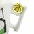 冠京 卡通运动杯CA803陶瓷咖啡马克 牛奶情侣办公室创意茶水杯(绿色A)第5张高清大图