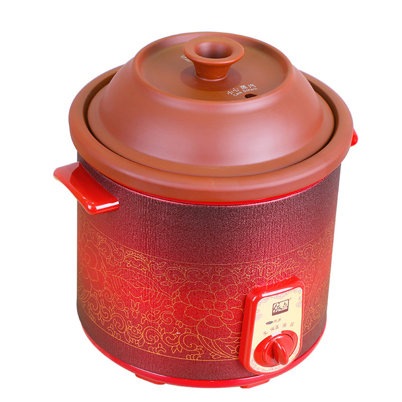 依立yilitb49030紫砂电炖锅煲汤养生电炖盅老火慢炖系列3l