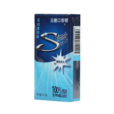 炫迈 无糖口香糖(炫动薄荷味) 50.4g/盒