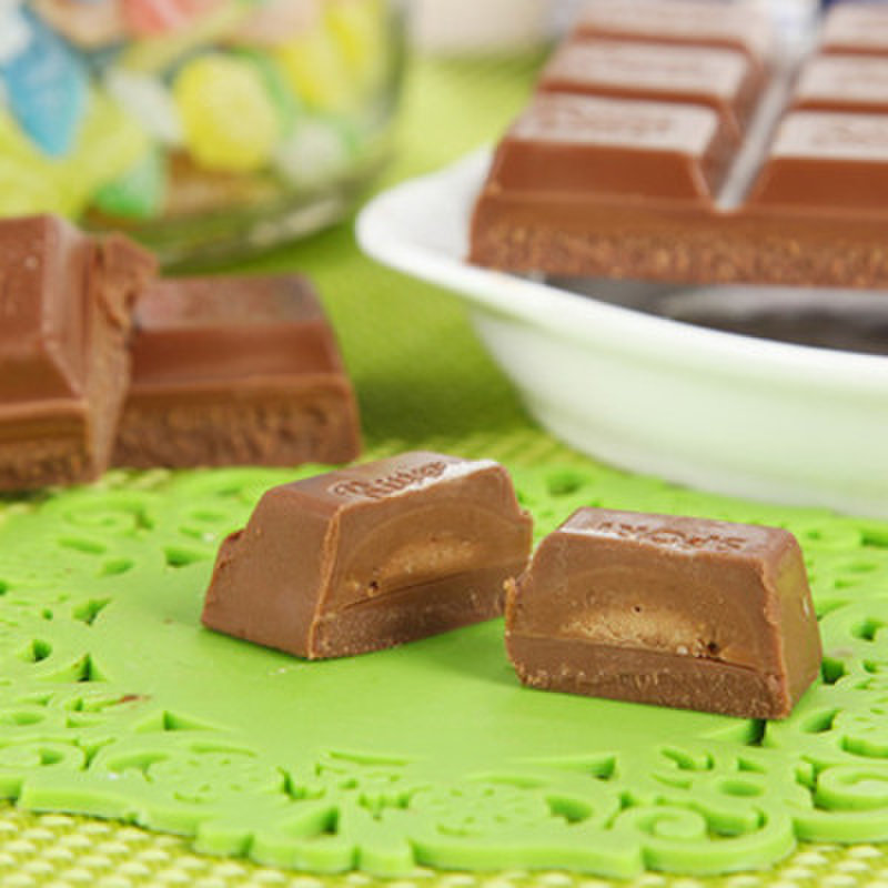 德国进口瑞特斯波德果仁糖夹心牛奶巧克力100g袋