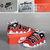 Nike 耐克经典款皮蓬复刻大Air篮球鞋男气垫运动鞋女黑红色(AV8237-800 37)第5张高清大图