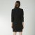 Theme掂牌  2013春季女装上新OL通勤修身显瘦黑色西装外套(黑色 XL)第2张高清大图
