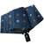 雷孟特雨伞太阳伞防晒防紫外线折叠手动晴雨伞晴雨两用三折小熊款(蓝色)第2张高清大图